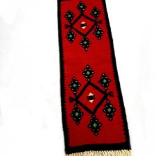 BIEŻNIK WEŁNIANY-HAND MADE
