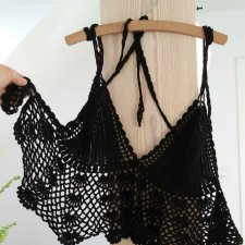 Szydełkowe bikini- BRALET- rozm M