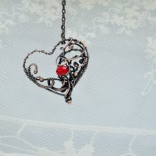 Heart  -  naszyjnik romantyczny z sercem