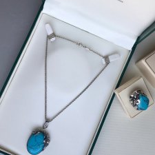 Beautiful turquoise ❀ڿڰۣ❀ Dawnej biżuterii czar.... ❀ڿڰۣ❀ Ręczna praca