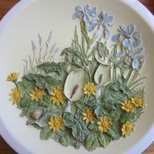 A KEN NORRIS DESIGN - HANDMADE - RELIEFOWA,  PRECYZYJNIE WYKONANA DEKORACJA ŚCIENNA