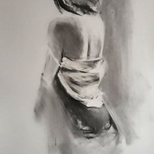 woman 100x70cm