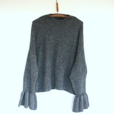 MARKS&SPENCER - grafitowy sweter - oversize - XL