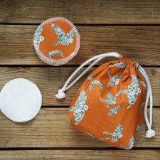 Waciki zero waste - 10szt. z woreczkiem - Ptaki / Na zamówienie