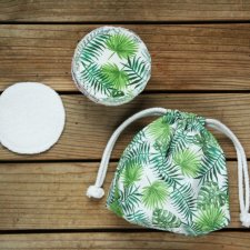 Waciki zero waste - 10szt. z woreczkiem - Kwiaty