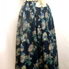 MEICO* - WZORZYSTA BAWEŁNIANA SPÓDNICA