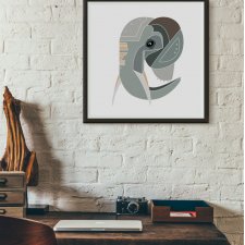 Słoń ZOO | 50 x 50 cm