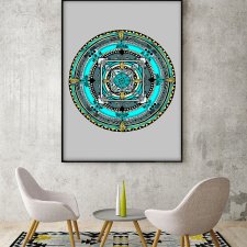 Mandala 50x70cm