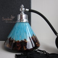 SOPHIA GIFT COLLECTION  nowa perfumetka  - art glass - fantastyczna forma Ręcznie barwione szkło wys. 16 cm