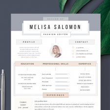 SZABLON CV | WZÓR CV | PROJEKT CV | CURRICULUM VITAE | "Madrid"