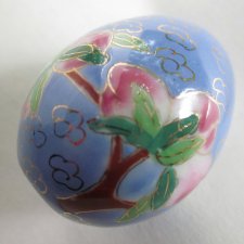 Miniatura Ręcznie Malowane  Jajo porcelanowe kolekcjonerskie oryginalne dekoracyjne  niespotykane