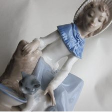 Unikatowa NAO by LLADRO DAISA 1980 Hand made in spain  kolekcjonerska FIGURKA POCELANOWA