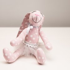 Królik  Miś z imieniem Prezent Chrzest