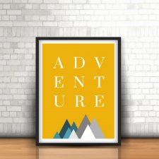 Plakat A4 Adventure
