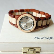 Damski drewniany zegarek seria MINI WOOD