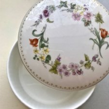 ❤ WEDGWOOD MIRABELLE -  Girlandy kwiatowe - Poszukiwana porcelana #2