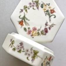 ❤ WEDGWOOD MIRABELLE -  Girlandy kwiatowe - Poszukiwana porcelana #4