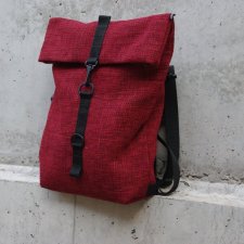 plecako-torba melanż czerwień