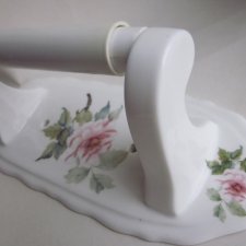 Hadida Bathroom collection -toilet roll holder -  ekskluzywna porcelana angielska seria łazienkowa