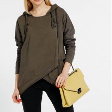 Bluza damska khaki oversize UNISONO