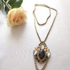 Duży wisior kamienie ozdobne