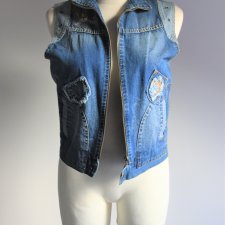 Joy Eyes denim vest