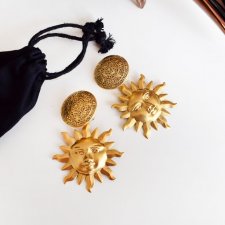 klipsy vintage w stylu Versace EA14