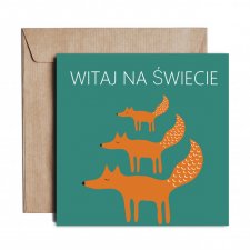 Kartka okolicznościowa z autorską grafiką