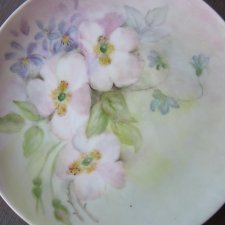 1981 Ręcznie Malowany  sygnowany porcelanowy unikatowy talerz
