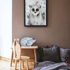 ARLO - plakat na płótnie, Magiczne drzwi, plakat do sypialni, naturalne płótno, dekoracje ścienne