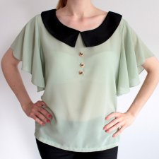 Subtelna bluzka vintage Angeltye