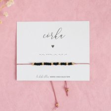 CÓRKA Morse Code Bracelet