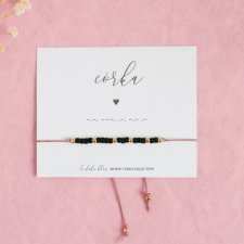 CÓRKA Morse Code Bracelet