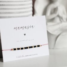 MAMUSIA Morse Code Bracelet
