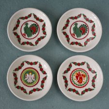 Talerzyki deserowe - angielska porcelana