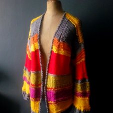 sweter w stylu boho