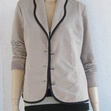 dzianinowa marynarka 40