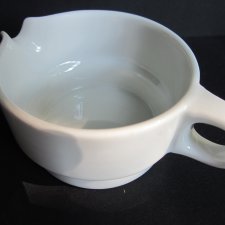 Thomas  Rosenthal Design lata 70-e  oryginalna forma   porcelanowe naczynie sosjerka - mlecznik