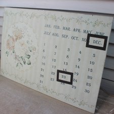 Kalendarz z różyczkami