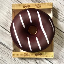 Poduszka pączek Donut mały czekoladowy