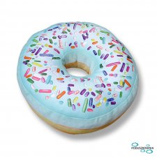 Poduszka pączek Donut miętowy mały