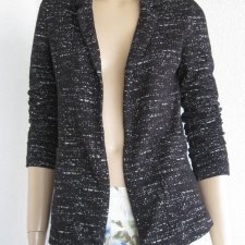 dzianinowa marynarka 38