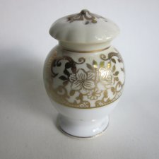 Noritake Japan Klasa elegancja oryginalna wykwintna forma - przyprawnik porcelabowy
