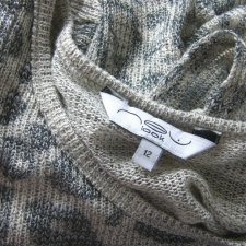 Ażurowa bluzka, sweterek New Look rozm. 12