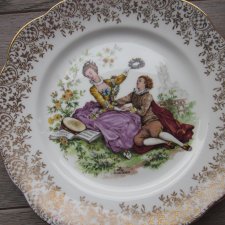 DUCHESS BONE CHINA MADE IN ENGLAND - ORYGINALNA FORMA - CIEKAWE ZDOBIENIE