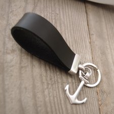 Brelok do kluczy skórzany