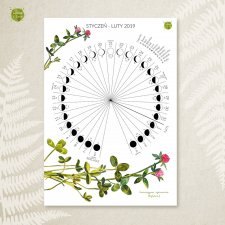 Kalendarz Księżycowy - Mandala