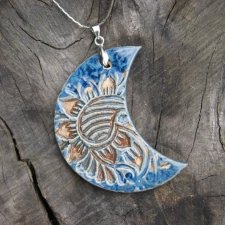 Wisior księżyc "Ajdy"