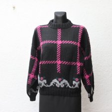 Sweter czarny półgolf