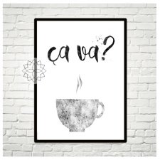 Plakat "Ca va?" A4